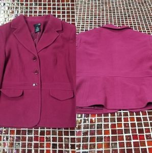 Magenta Blazer